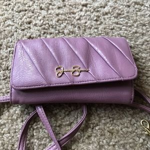 Jessica Simpson clutch with attachable strap